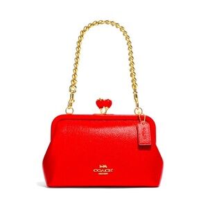 Brand new red coach purse!